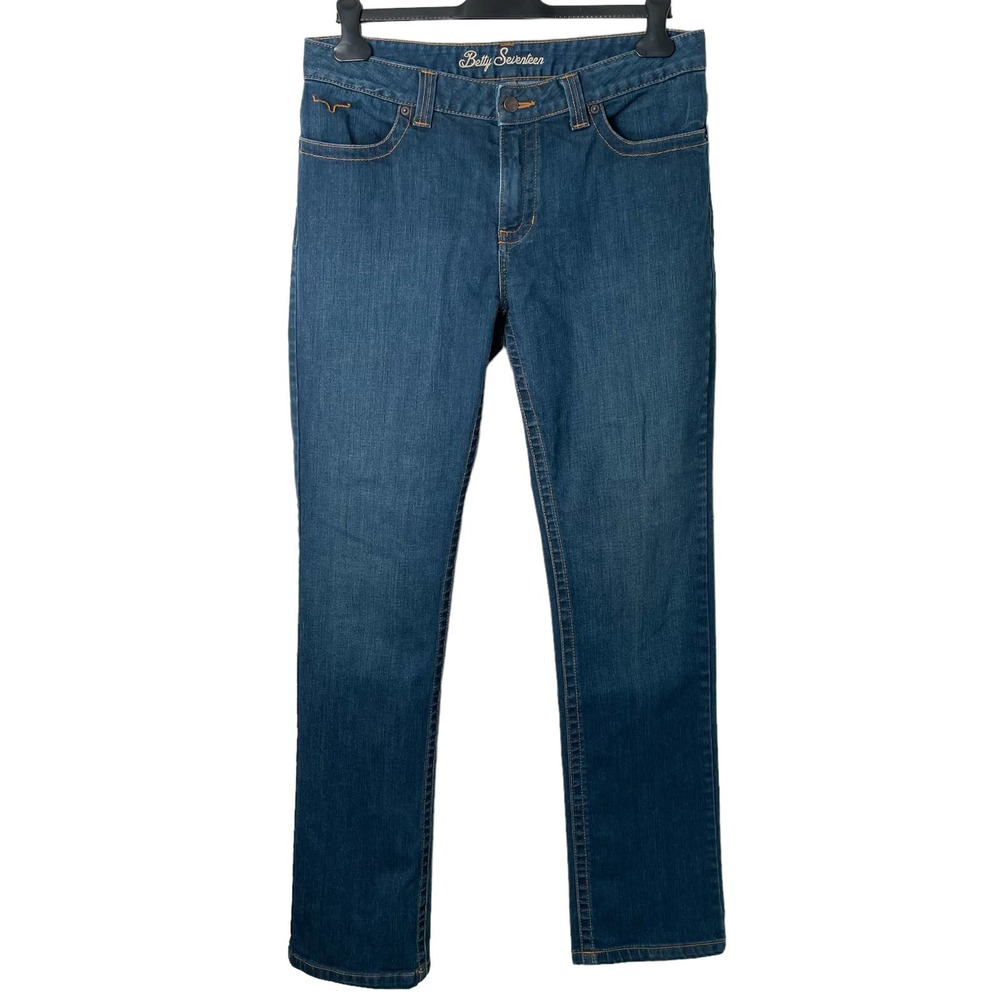 Kimes Ranch Women’s Straight Leg Jeans in Dark Blue